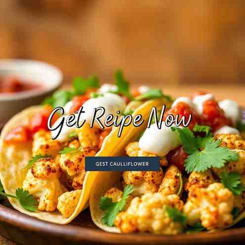 Vegan Cauliflower Tacos - Get Recipe Now